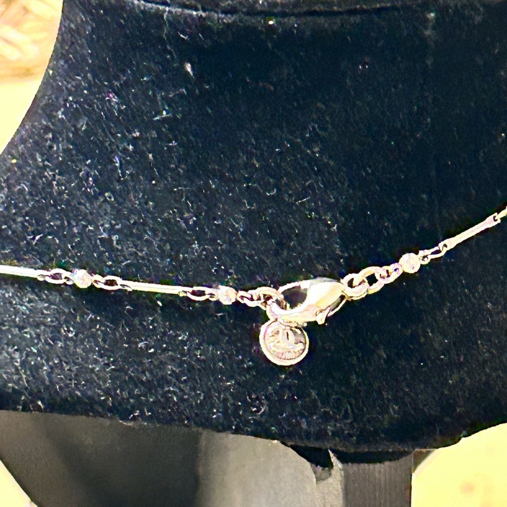 CHANEL Silver White Necklace with Pearls & Crystals Authentic 🔥Sale Ends Jan 1🔥 - Picture 6 of 10
